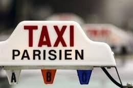 Taxi strike in Paris