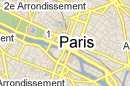 Paris Hotel map
